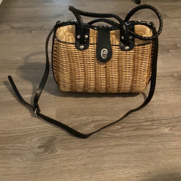 Authentic Patricia Nash Lucena Woven Crossbody/ Shoulder Purse - Picture 4 of 9